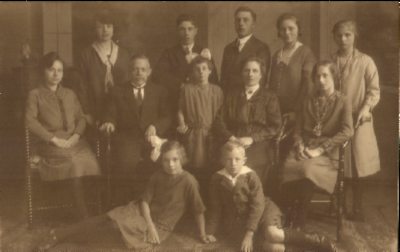 Fam. Bukkens, rond 1920